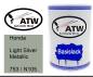 Preview: Honda, Light Silver Metallic, 753 / N105: 500ml Lackdose, von ATW Autoteile West.